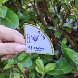 4 Seasons Spring sleepover challenge badge