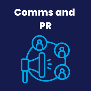 image relating to Communications and PR